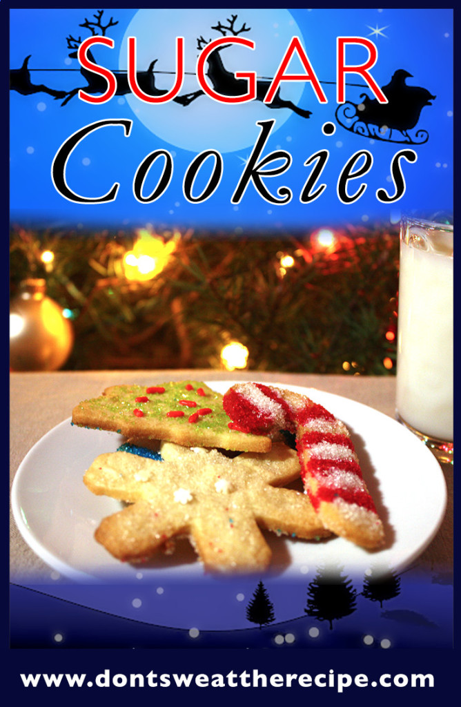 Sugar Cookies - This is the only recipe you will ever need. Buttery, tender sugar cookies. by Don't Sweat The Recipe Sugar Cookies - This is the only recipe you will ever need. Buttery, tender sugar cookies. by Don't Sweat The Recipe