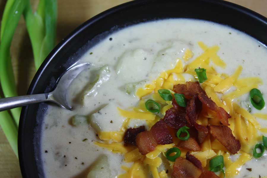 Creamy Potato Soup Don t Sweat The Recipe