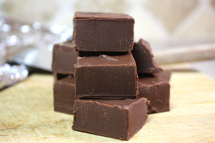 Extra Dark Chocolate Fudge - Easy to make creamy extra dark chocolate fudge that melts in your mouth! by Don't Sweat The Recipe