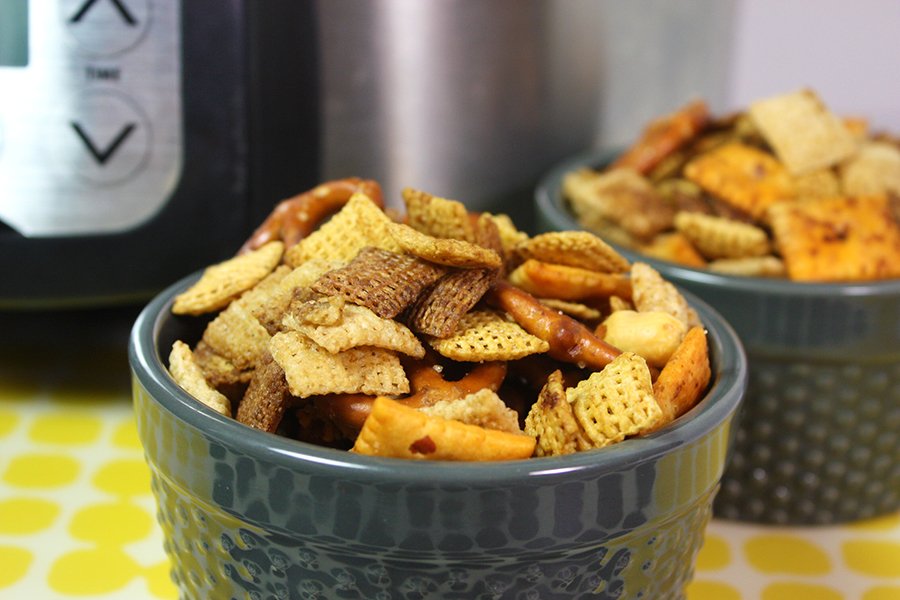 Spicy Snack Mix (Firecracker Chex Mix)