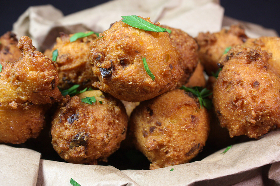 Spicy Pickle Hush Puppies - Spicy Southern Kitchen