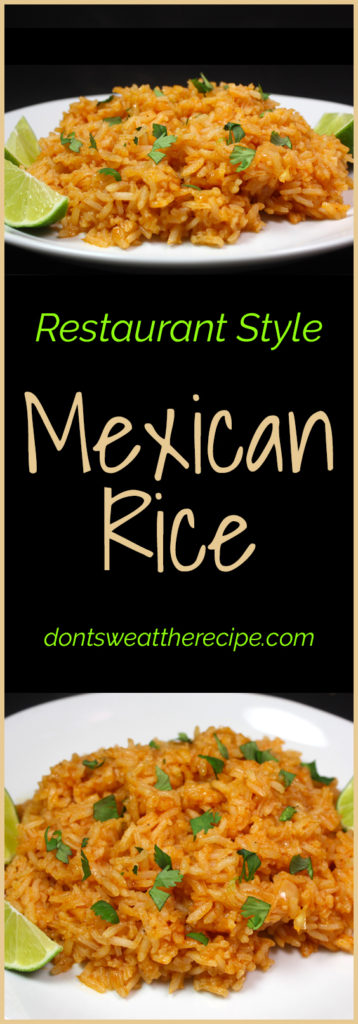 Mexican Rice - Don't Sweat The Recipe