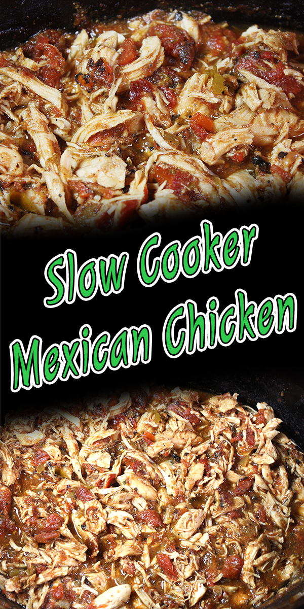 Spicy Shredded Slow Cooker Mexican Chicken - Don't Sweat The Recipe