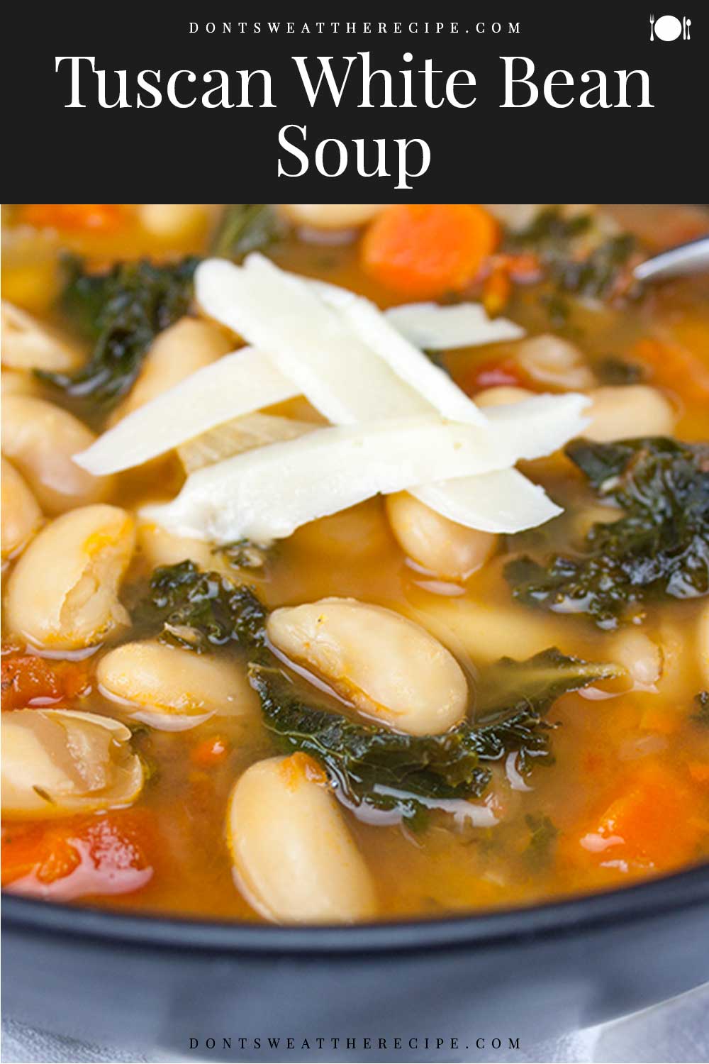 Tuscan White Bean Soup Don T Sweat The Recipe