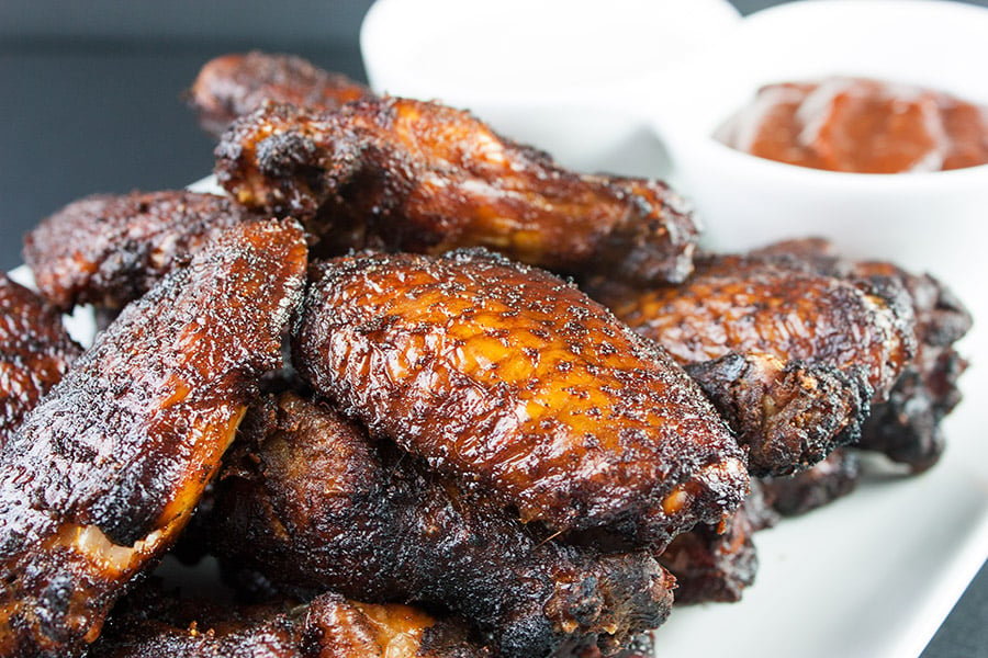 Thanksgiving Smoked Wings, the Best Part Of The Turkey 