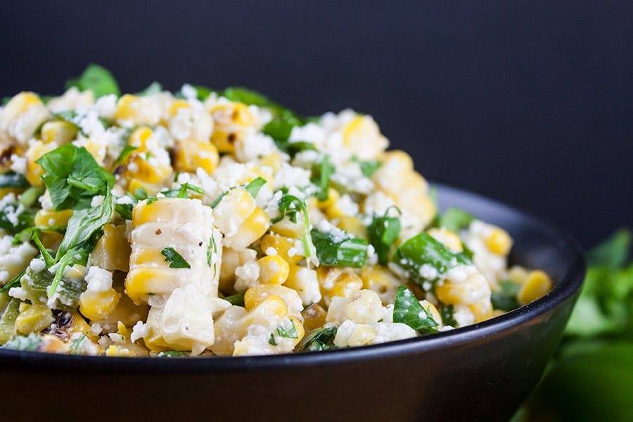 Mexican Street Corn Salad (Esquites)