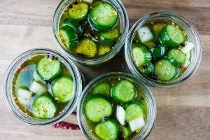 Spicy Bread And Butter Pickles - Don't Sweat The Recipe