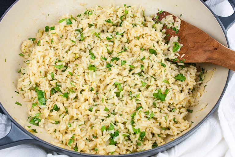 Cilantro Lime Rice - Don't Sweat The Recipe