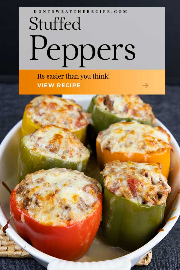 Stuffed Bell Peppers Recipe - How To Make Stuffed Bell Peppers