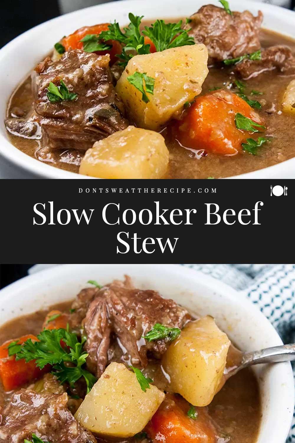 Slow Cooker Beef Stew - Don't Sweat The Recipe