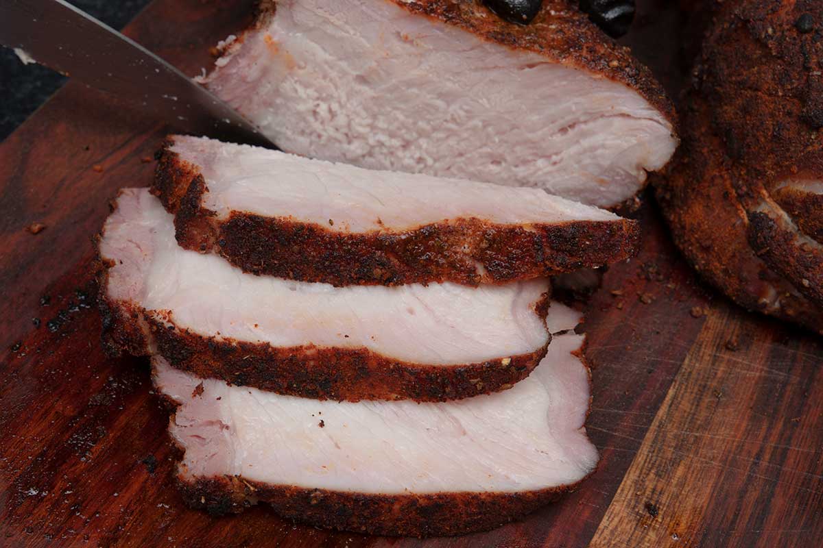 smoked bone in pork chops