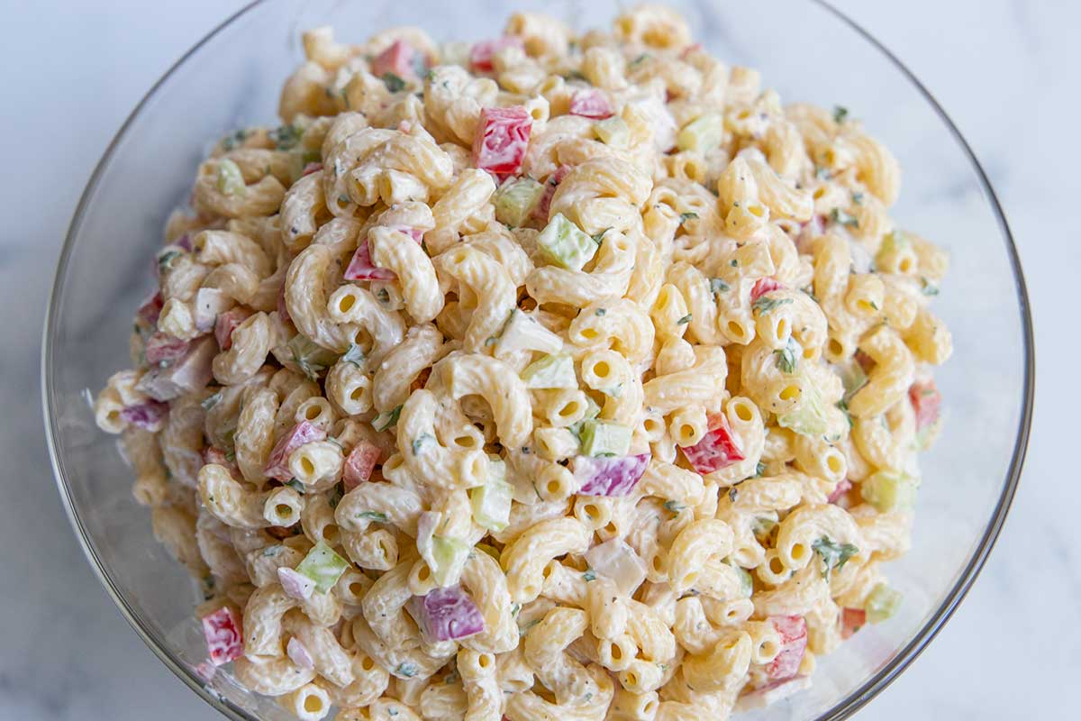 Macaroni Salad - Don't Sweat The Recipe