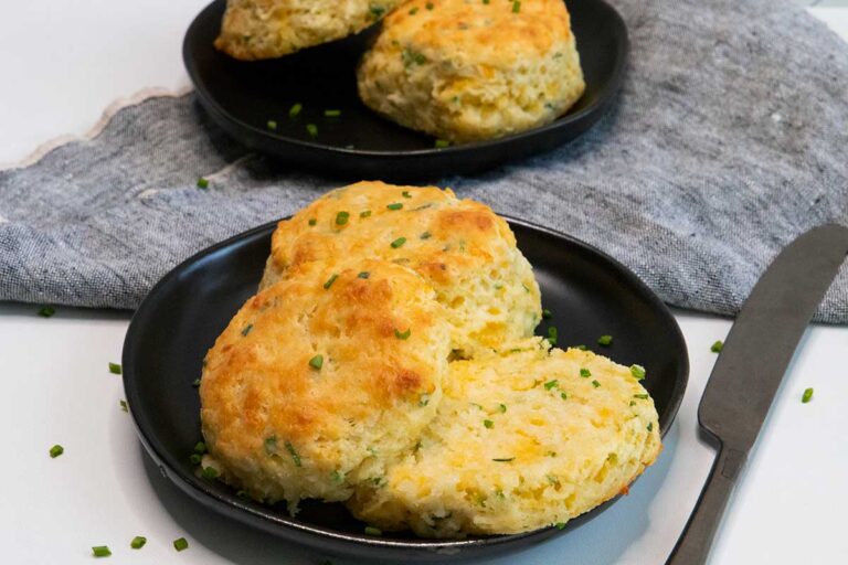 Cheddar Chive Biscuits - Don't Sweat The Recipe