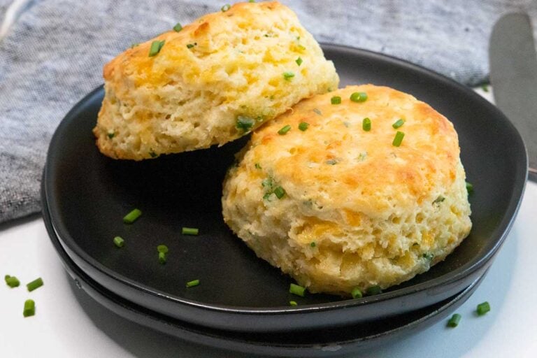 Cheddar Chive Biscuits - Don't Sweat The Recipe