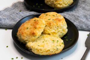 Cheddar Chive Biscuits - Don't Sweat The Recipe