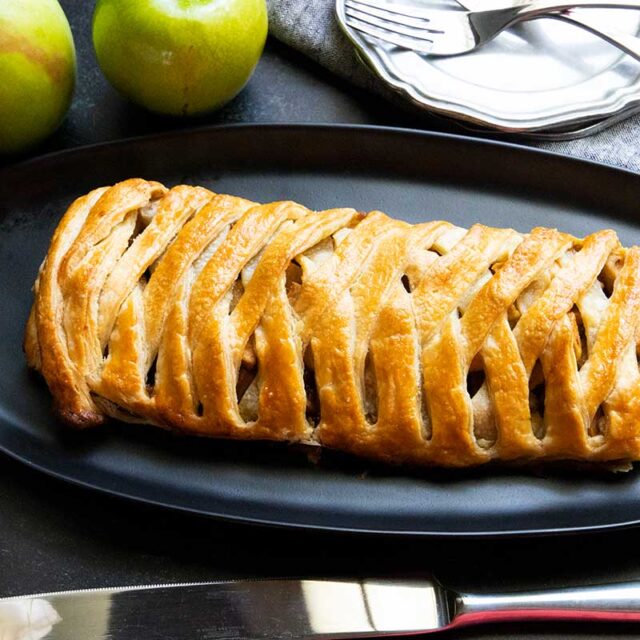 Apple Strudel In Puff Pastry Dont Sweat The Recipe 7097