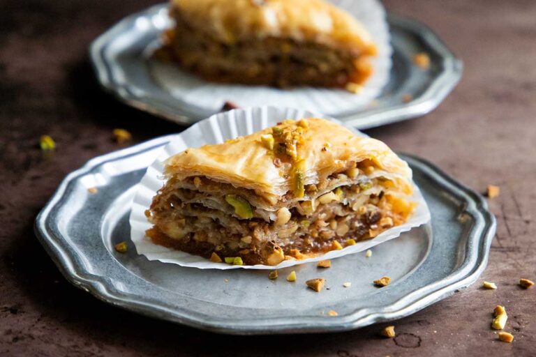 Easy Pistachio Walnut Baklava Recipe - Don't Sweat The Recipe