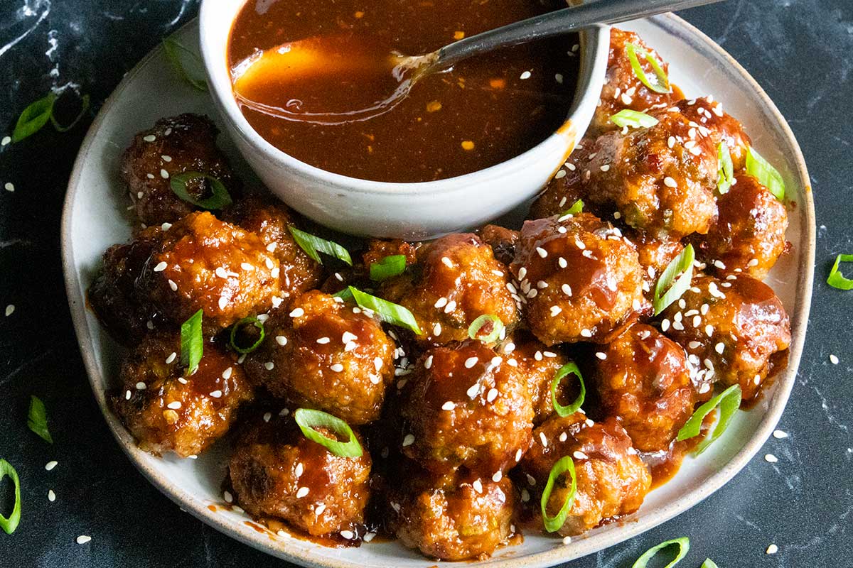 Recipe For Asian Meatballs - Don't Sweat The Recipe