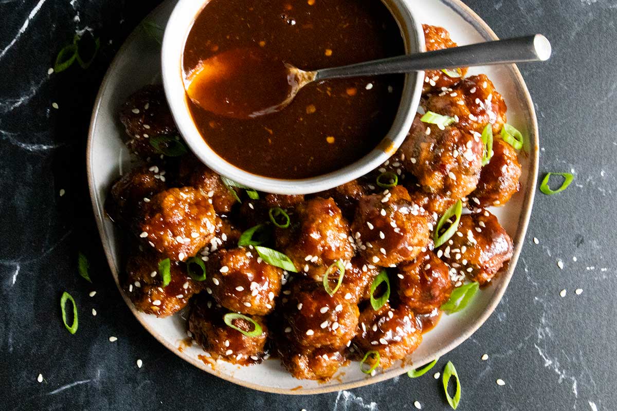 Recipe For Asian Meatballs - Don't Sweat The Recipe