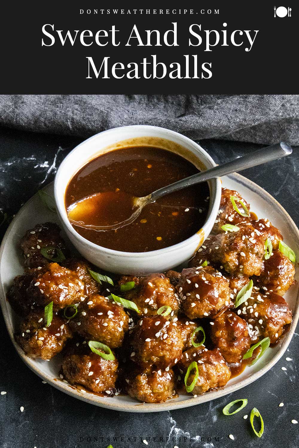 Recipe For Asian Meatballs - Don't Sweat The Recipe