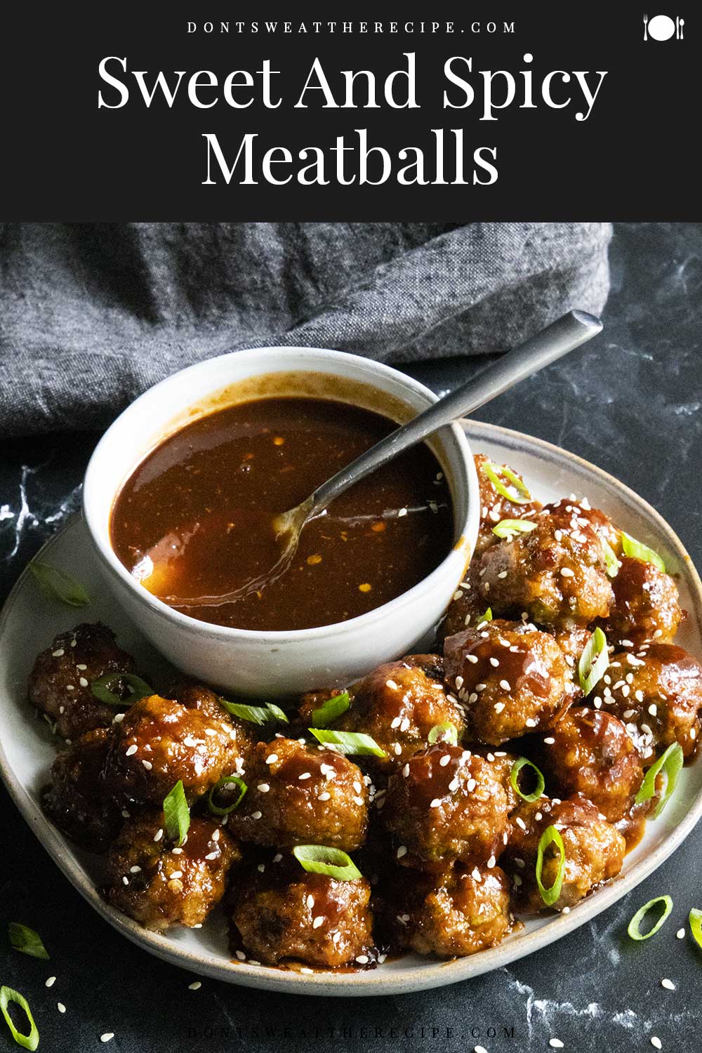 Recipe For Asian Meatballs - Don't Sweat The Recipe