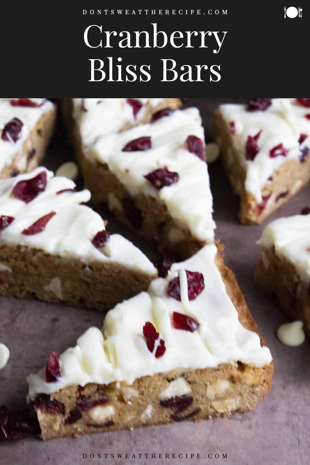 Cranberry Bliss Bars (Starbucks Copycat) - Don't Sweat The Recipe