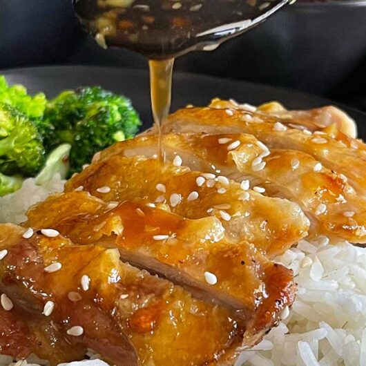 Delectable Crispy Chicken Teriyaki Thighs Recipe - Don't Sweat The Recipe