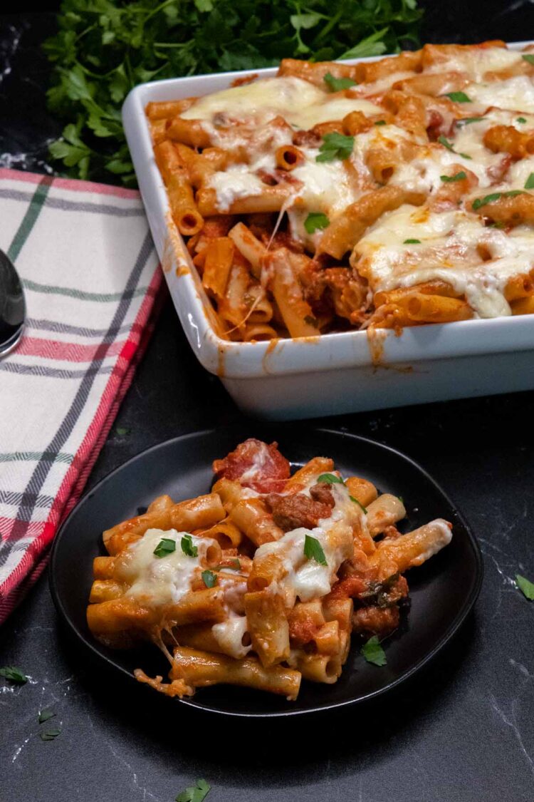 Foolproof Baked Ziti With Italian Sausage - Don't Sweat The Recipe