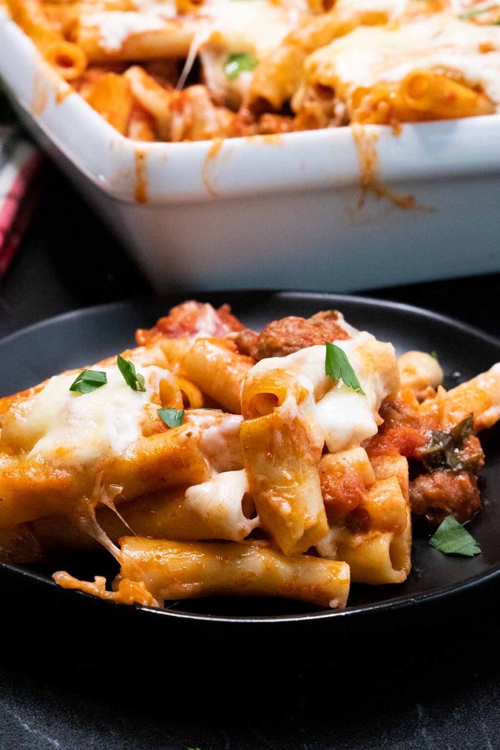 Foolproof Baked Ziti With Italian Sausage - Don't Sweat The Recipe