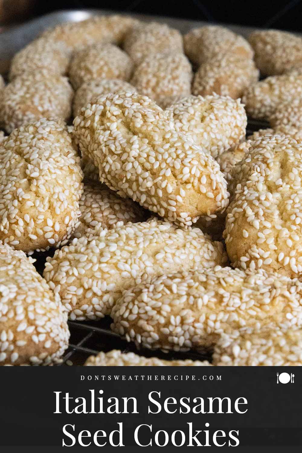 Italian Sesame Seed Cookies (Biscotti Regina) - Don't Sweat The Recipe
