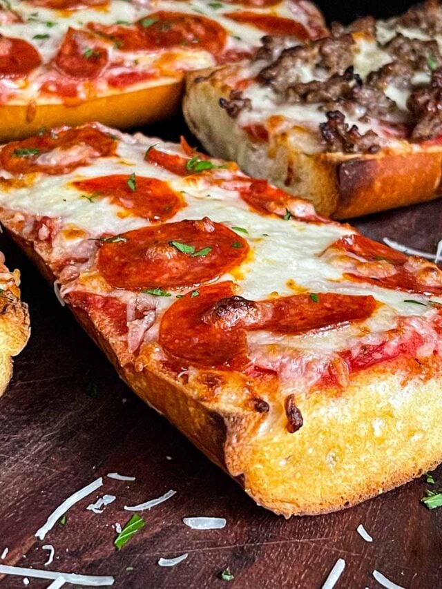 Easy Homemade French Bread Pizza Recipe - Don't Sweat The Recipe