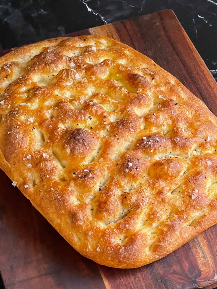 Easy No Knead Overnight Focaccia Bread - Don't Sweat The Recipe