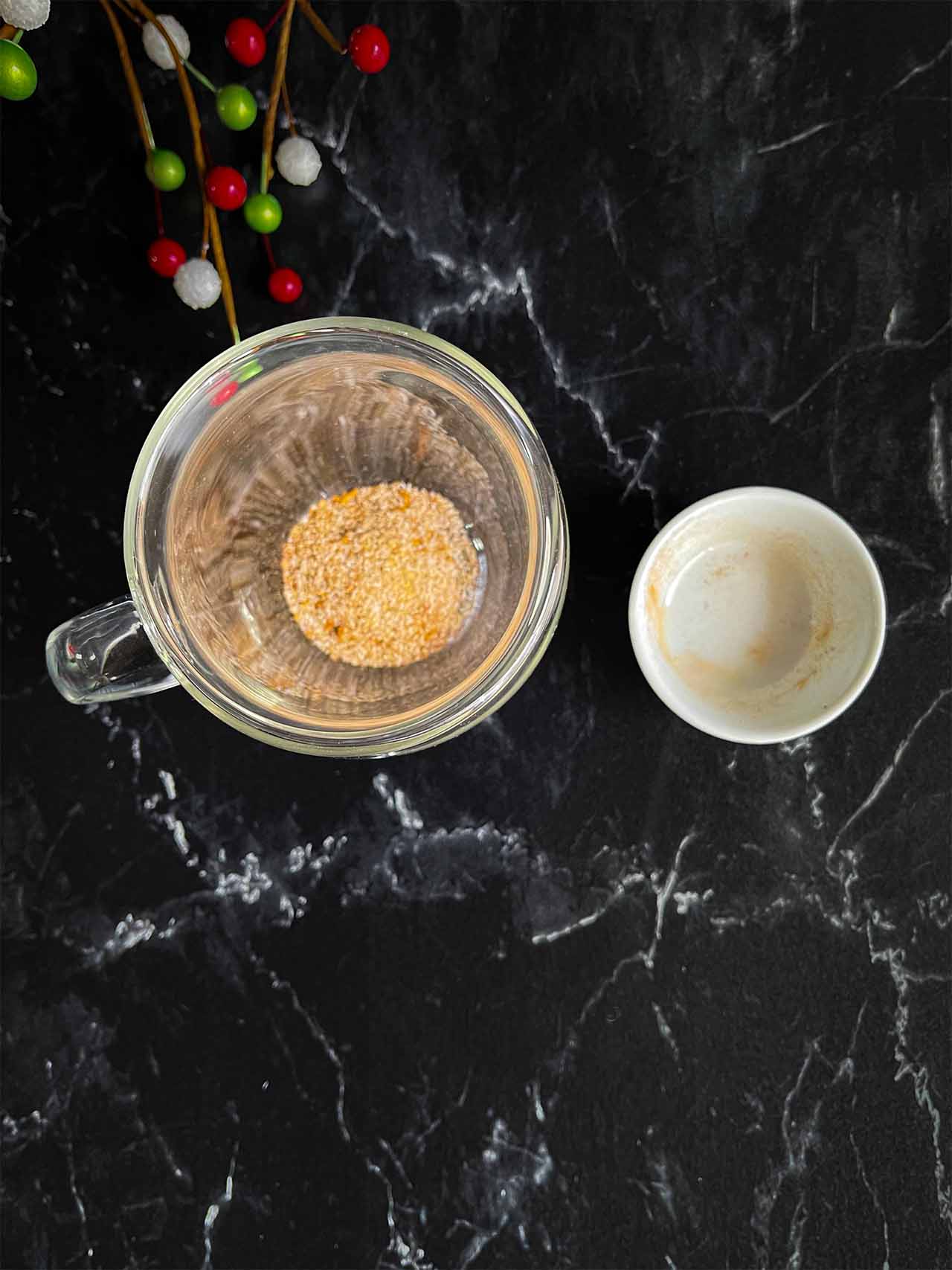 Copycat Holiday Spice Flat White - Don't Sweat The Recipe