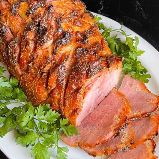 Brown Sugar Glazed Ham - Don't Sweat The Recipe