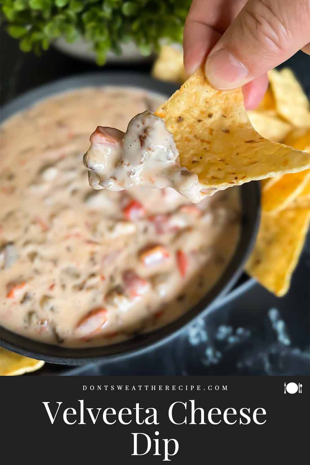 Velveeta Cheese Dip - Don't Sweat The Recipe