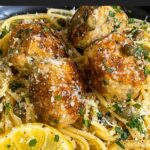 Chicken Piccata meatballs.