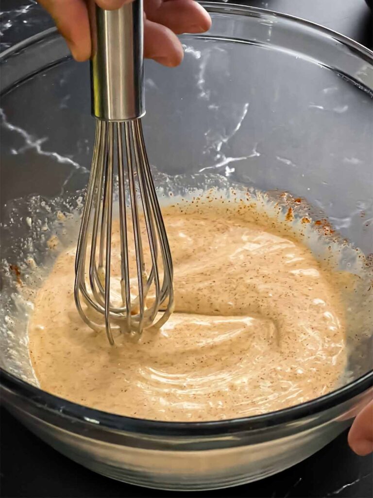 Ancho slaw dressing.