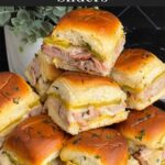 Roll-cut pork tenderloin Cuban sliders.